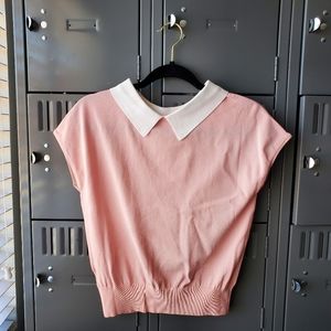 Vintage collar blouse